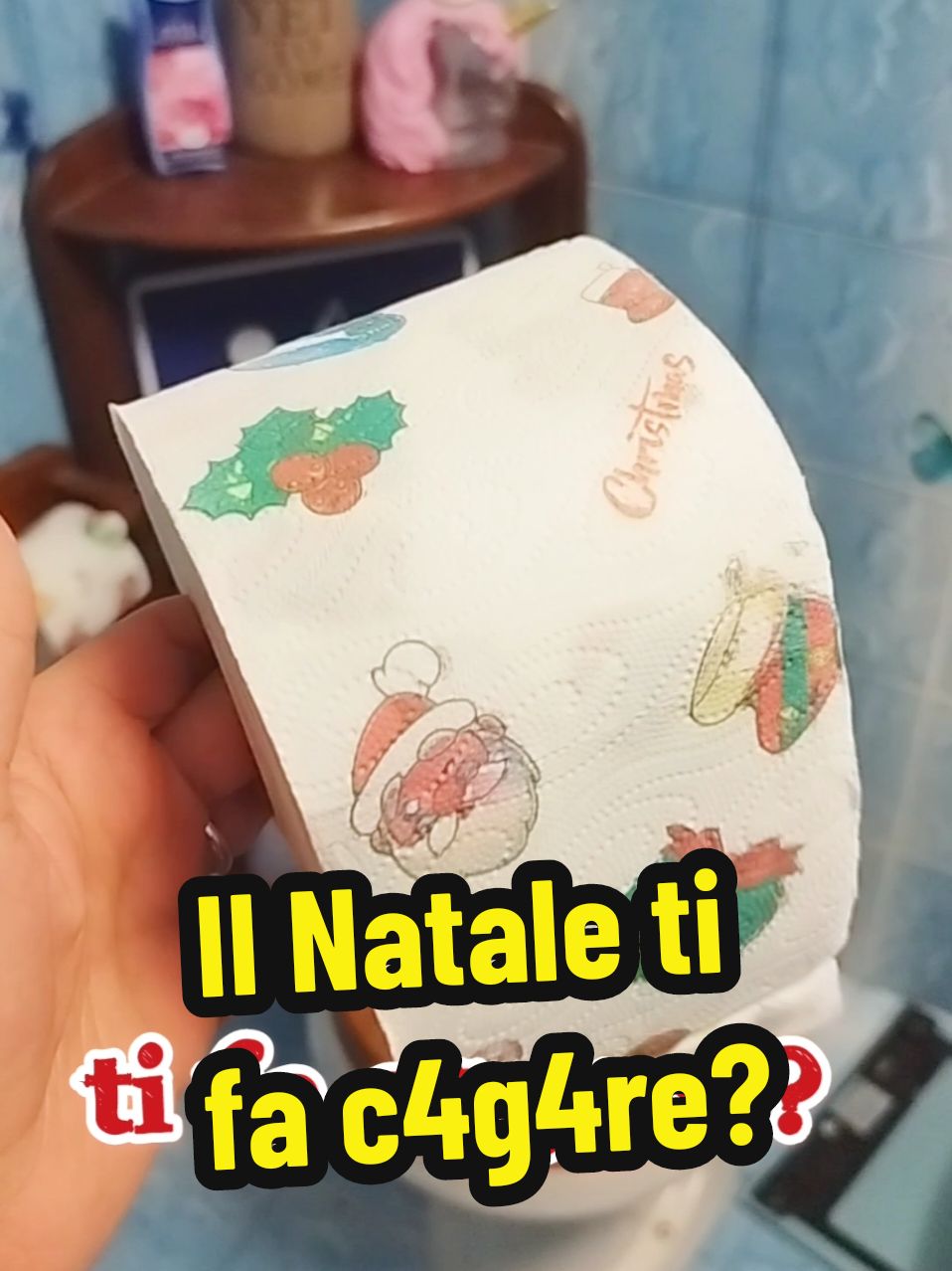 Se il Natale ti fa c4g4re.. #gennarogattoso #natale #christmas #babbonatale #santaclaus #cartaigienica #merrychristmas #christmas2024 #natale2024 #neiperte #ironia #humor #umorismo 