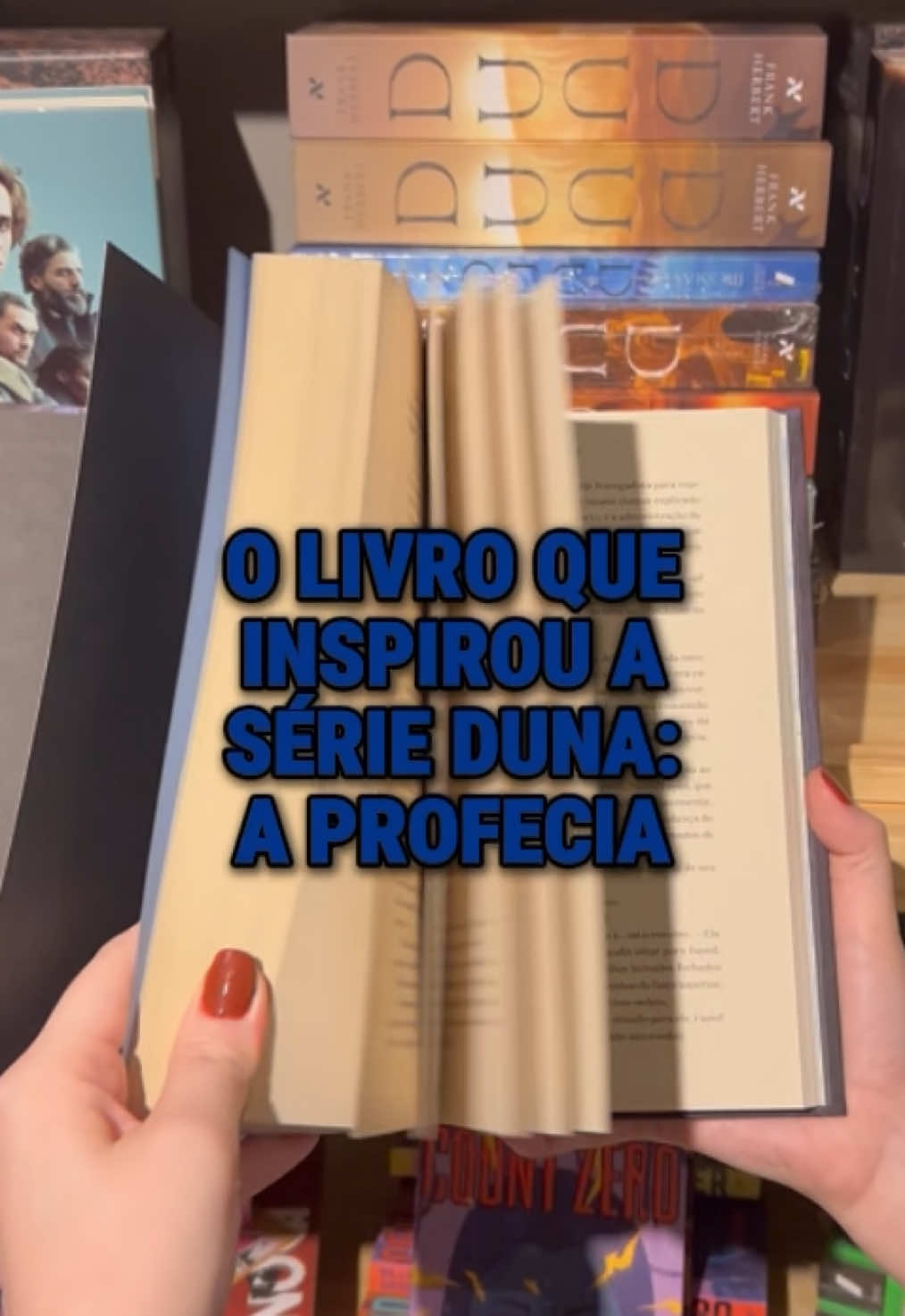 Fãs de Duna, sabiam que a série Duna: A Profecia foi inspirada em um livro publicado pela Aleph? 👀 #dunaaprofecia #dunemovie #frankherbert 