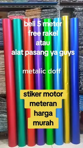 stiker motor scotlet motor meteran banyak warna #warping #stiker #scotletmotor #Scotlet Motor Metalic Candy Dark Red 