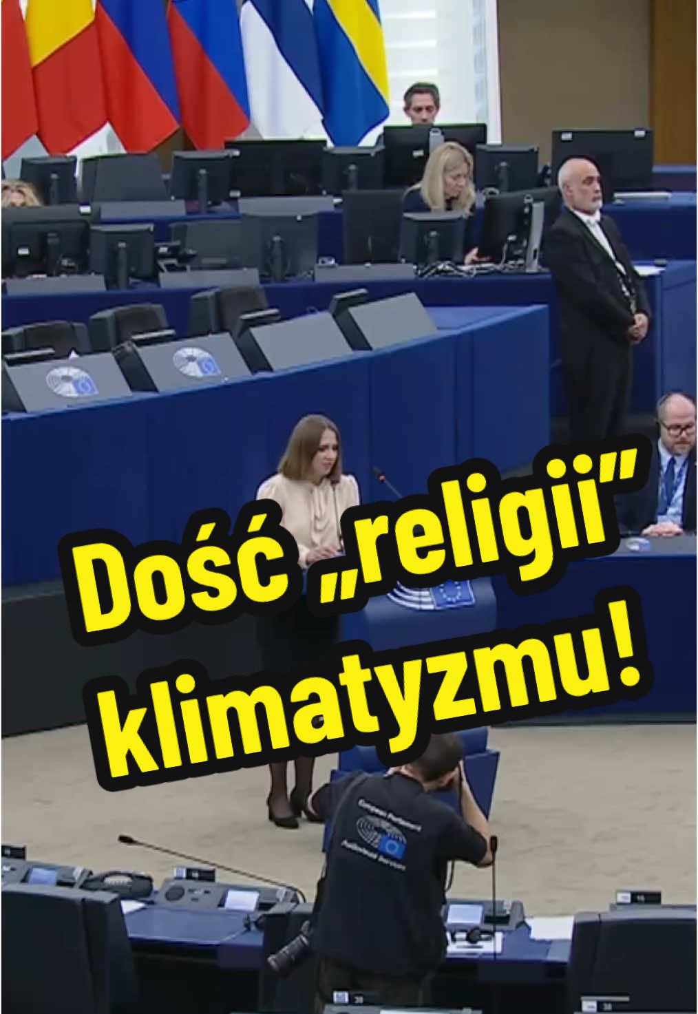 Dość „religii” klimatyzmu!  #ostatniepokolenie #ekofanatyzm #klimat #brylka #konfederacja 