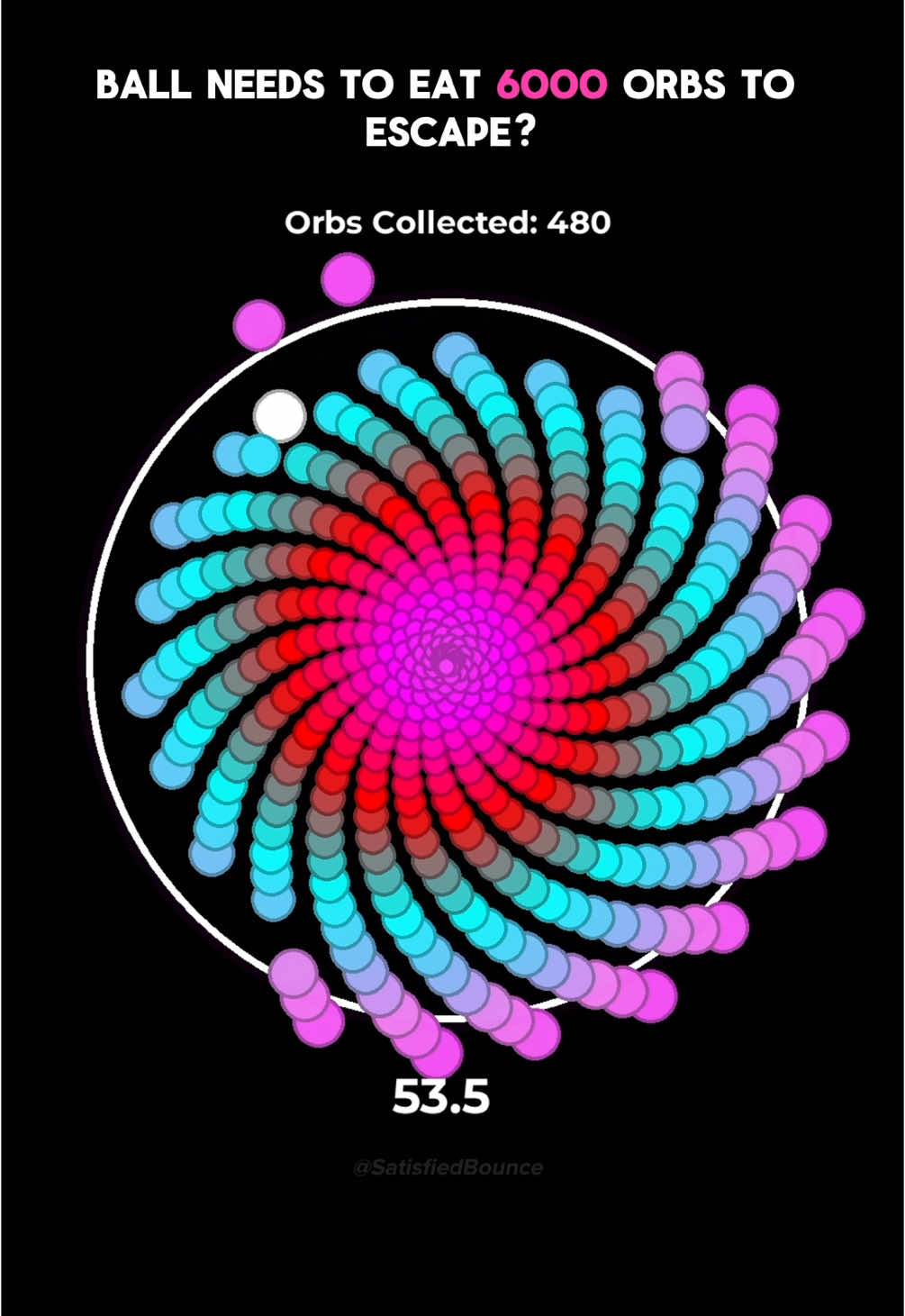 #satisfying #bouncingball #fyp #coding #viral #python 