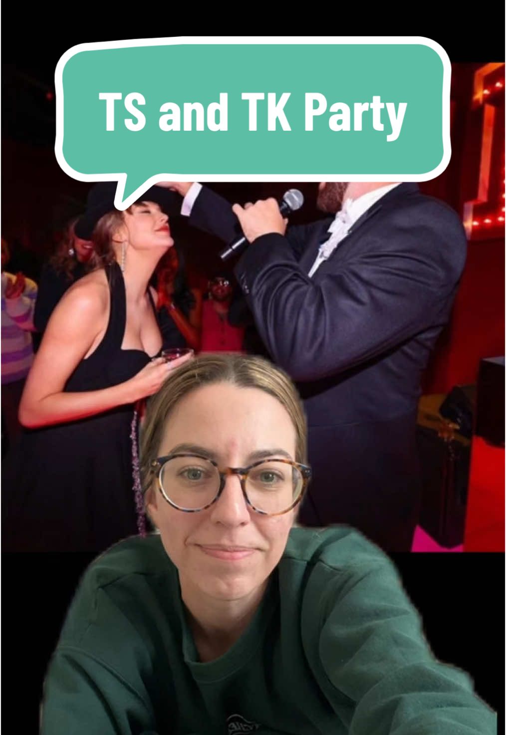 #greenscreen travis kelce giving taylor swift the 22 hat at the party did me in. #fyp #taylorswift #traviskelce #popculture #popculturenews 