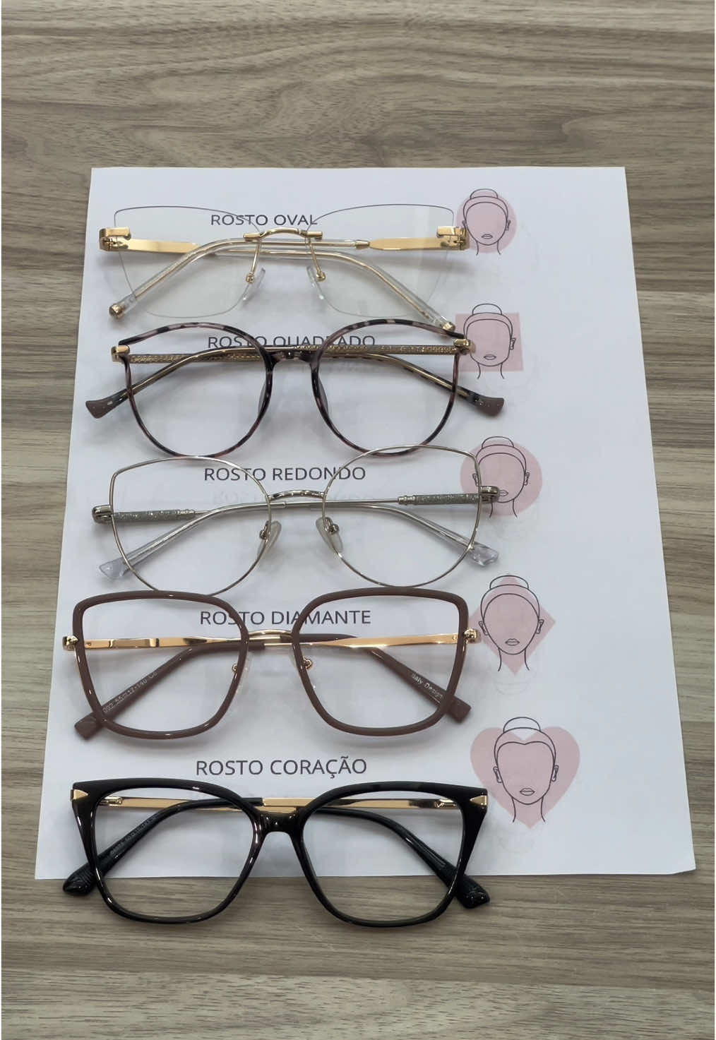 Comenta qual é o formato do seu rosto. #fouryou #formatoderosto #otica #fyp #oculos #lentes #fypppppppppppppp #miopia 