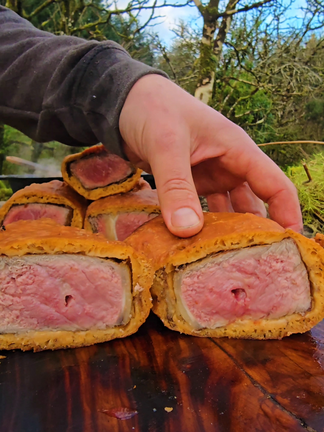 Deep Fried Steaks 🔥😍 #fyp #asmr #food #cooking #menwiththepot #nature 