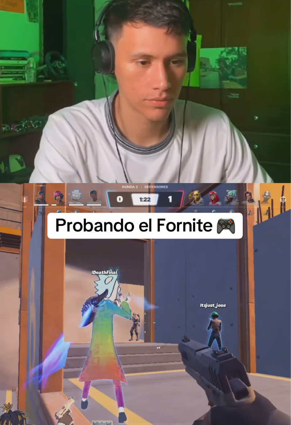 Echando unas partidas de Fornite 🎮 #juacomarqeez #fornite #stream #juegos #kick #live #videojuegos #gaming 