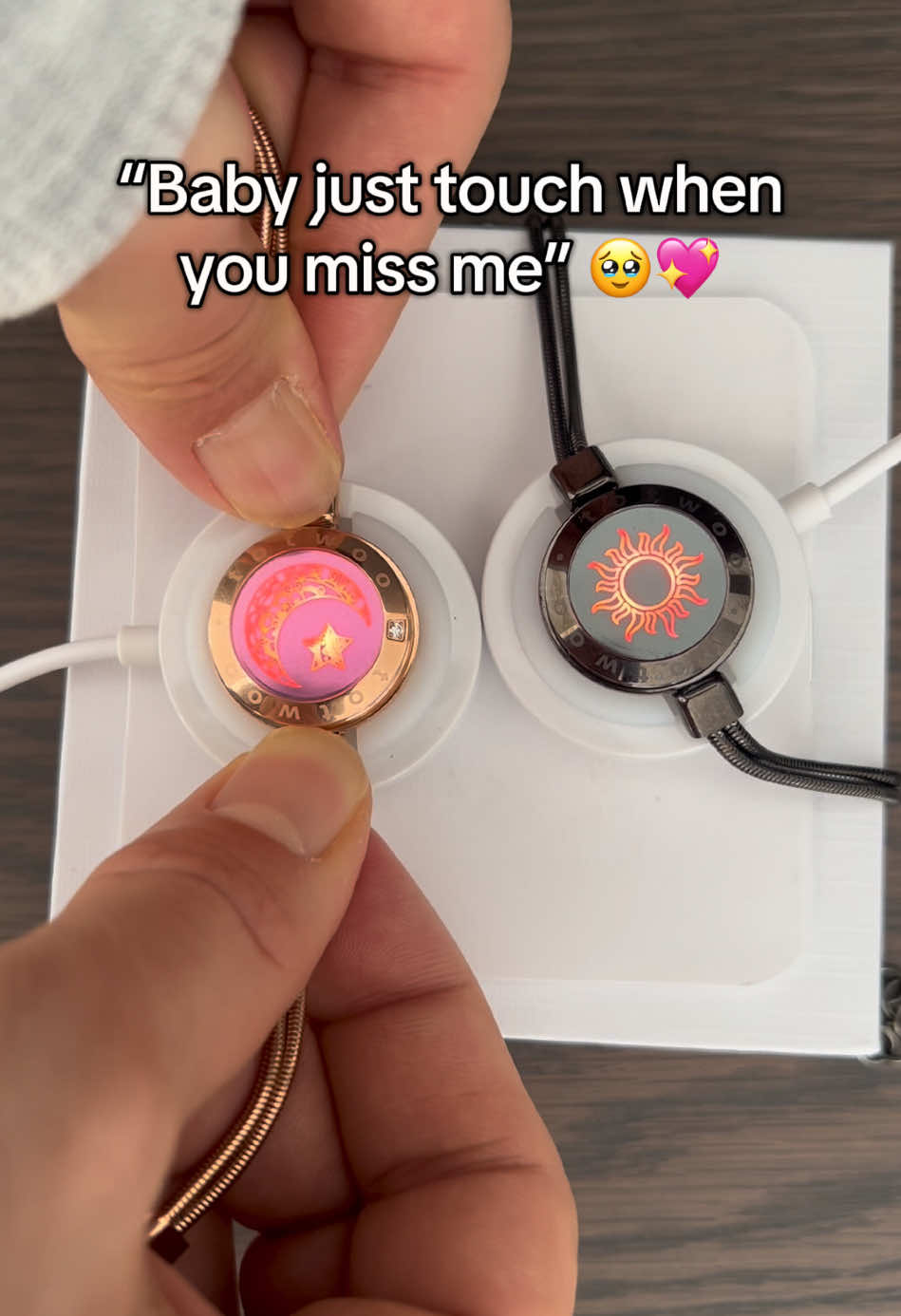 Would you wear these bracelets? 😍❤️ #bracelet #bracelets #Relationship #couple #lovesignals #longdistance #boyfriend #couplegiftideas #imissyousomuch