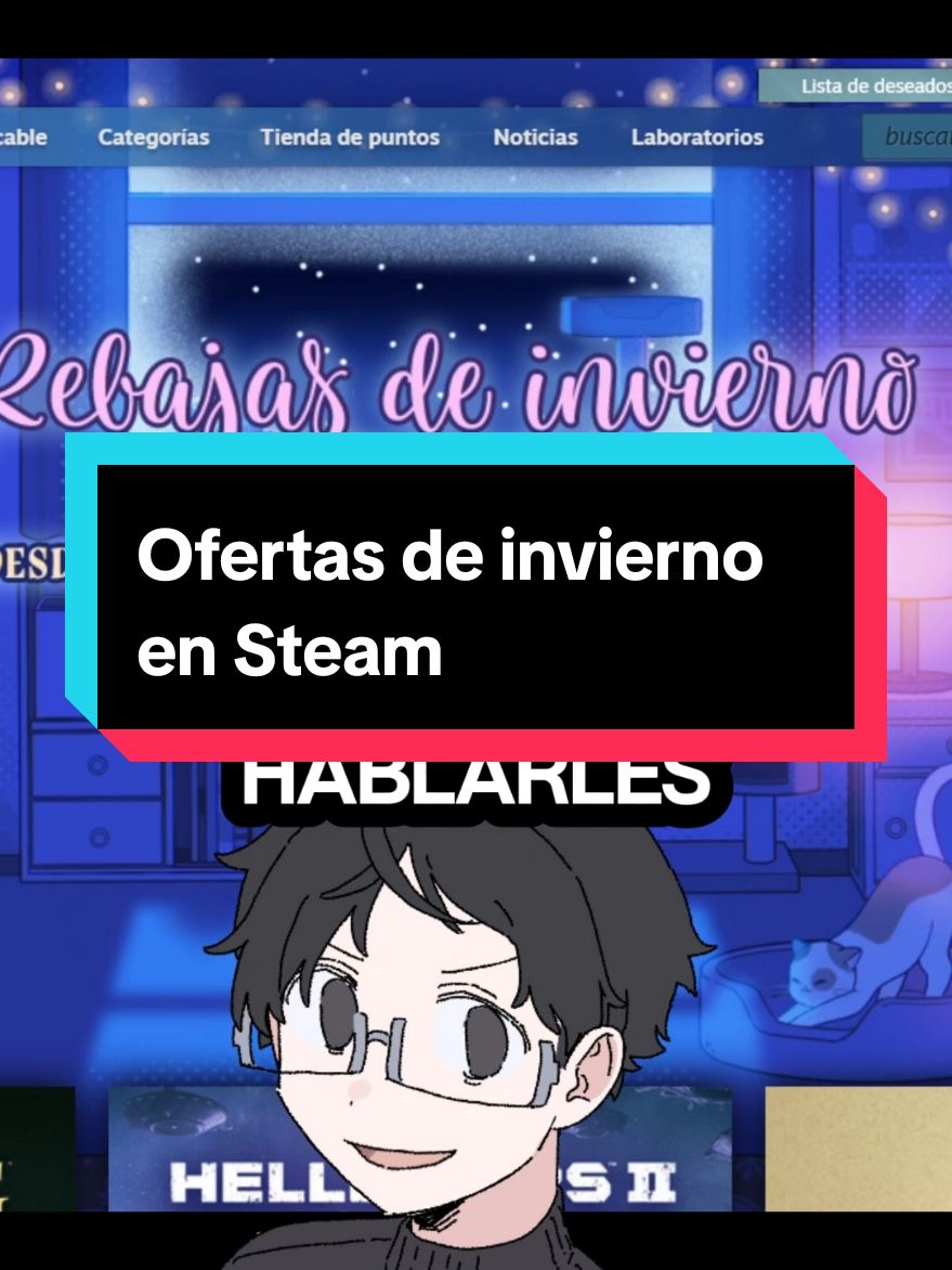 Ofertas de invierno en Steam, aquí mis recomendaciones  #steam #yumeoffice #indiegames #videogames 