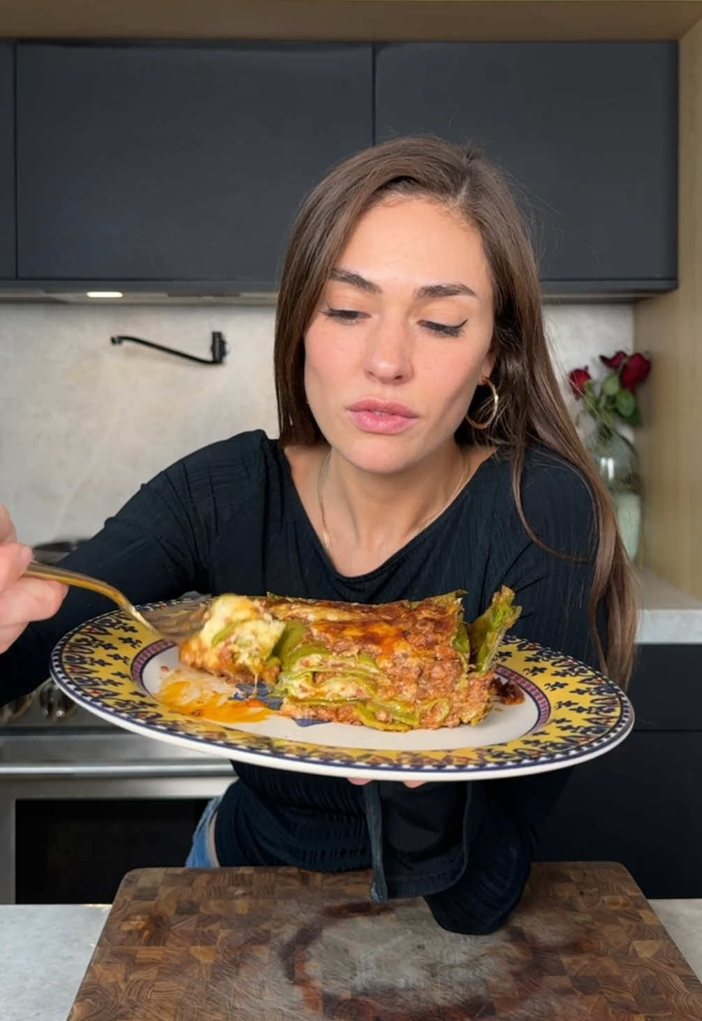 LASAGNA VERDE  🌿 INGREDIENTS For the spinach pasta dough -fresh spinach -Eggs -00’ flour For the Ragù  -Ground beef -Ground pork -Mortadella -Prosciutto -Celery -Onion -Carrot -Passata -Red wine -Beef stock -Salt and pepper For the Besciamella: -Butter -AP or 00’ flour -Whole milk -Nutmeg -Salt  For the Lasagna: -Layer:  bolognese, béchamel, parmigiano, and pasta sheets #cooking #lasagna #bologna #italianfood 