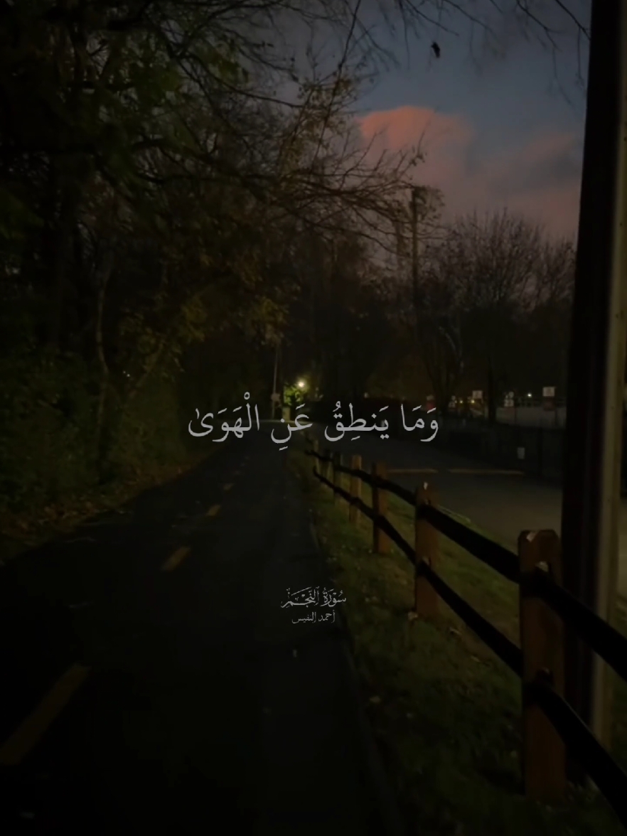 وَمَا يَنطِقُ عَنِ الْهَوَىٰ || احمد النفيس🎧 . . . . . #احمد_النفيس #والنجم_إذا_هوى #سورة_النجم #قران_كريم #راحة_نفسية #alquran_alkareem0 #quranrecitation #islamic_video 