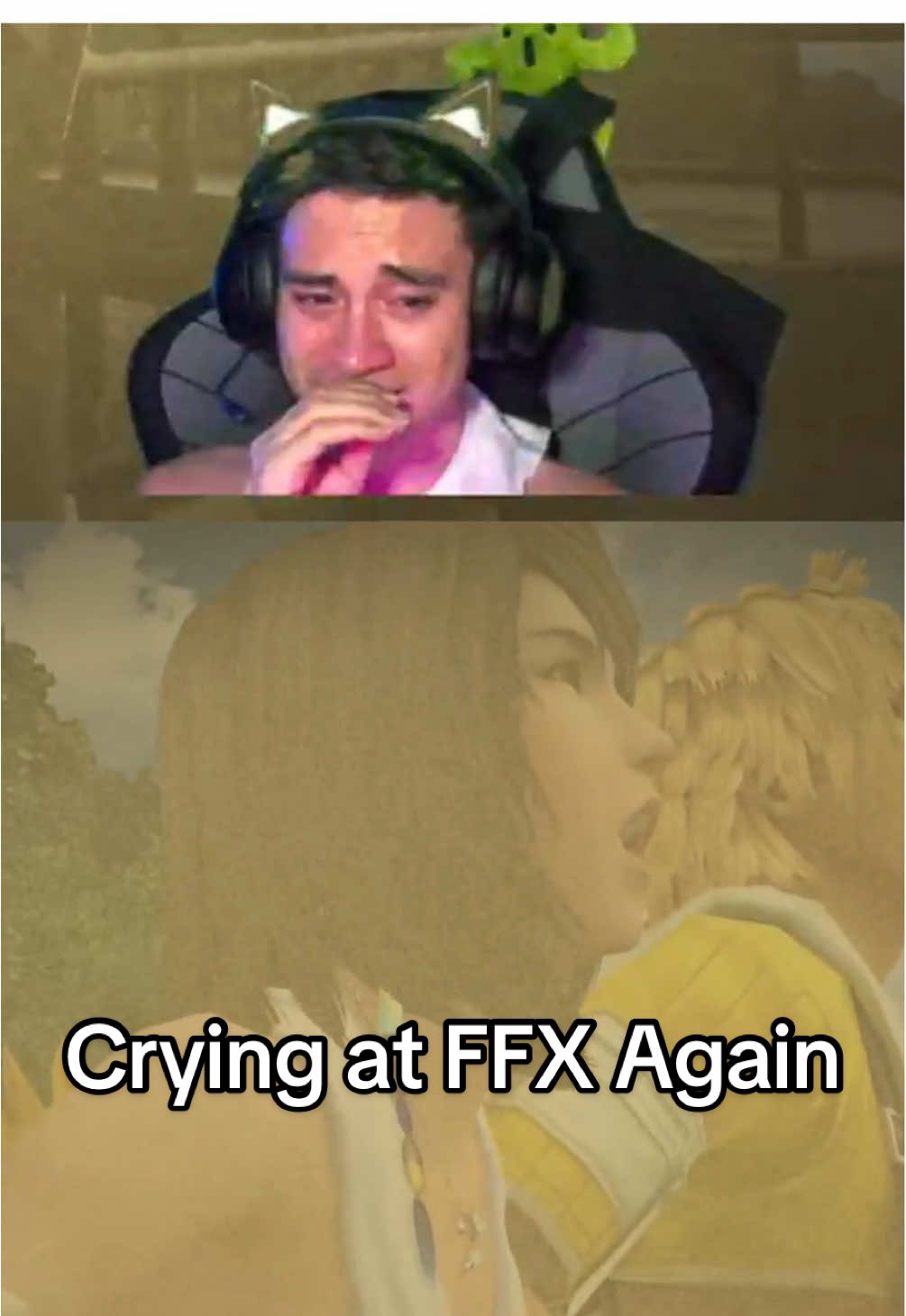 Crying again 😭 #fyp #finalfantasy #finalfantasyx #smallstreamer #gaming 