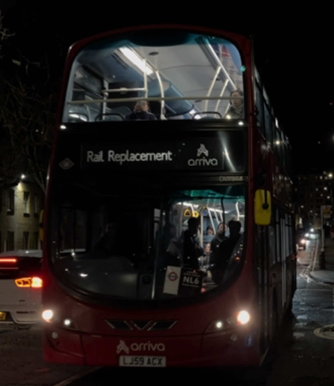 For the last time, Arriva Edmonton’s (EC) DW244 (LJ59ACX) leaves Aerodome Road/Colindale Gardens on the last Northbound Rail Replacement NL-6 to Colindale with flashes and assault alarms. End of an era for Arriva in these ends. #bus #fyp #foryou #driver #foryouu #arriva 