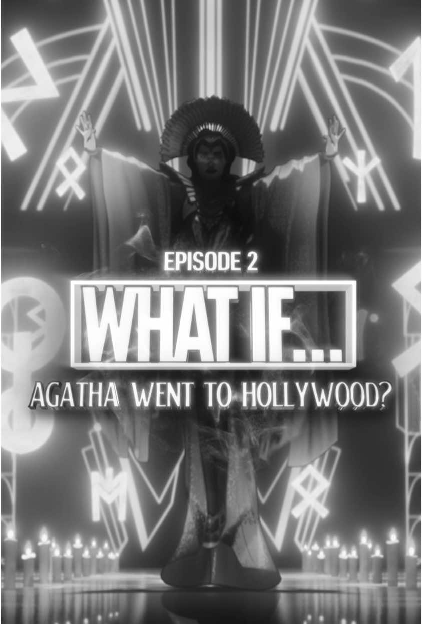 Lights, Camera, Agatha 💜 #WhatIf S3 arrives December 22 on @Disney+. Unwrap a new episode daily for 8 days straight!