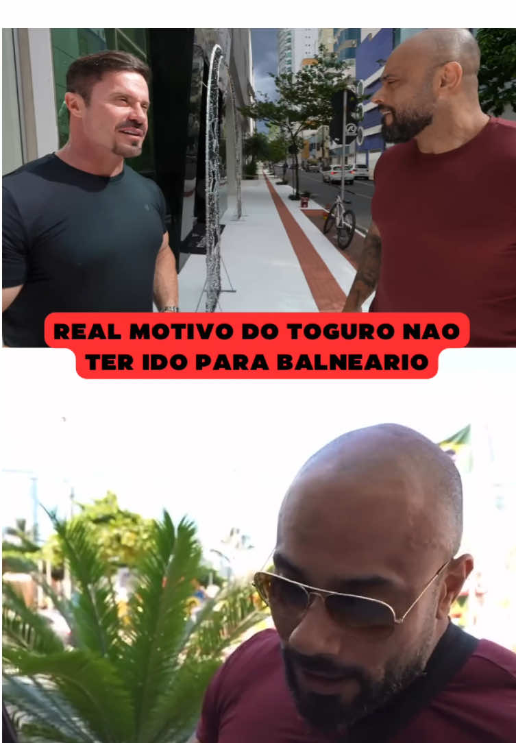 Julio explica o real motivo do Toguro não ter ido para balneário #juliobalestrin #cariani #toguro 