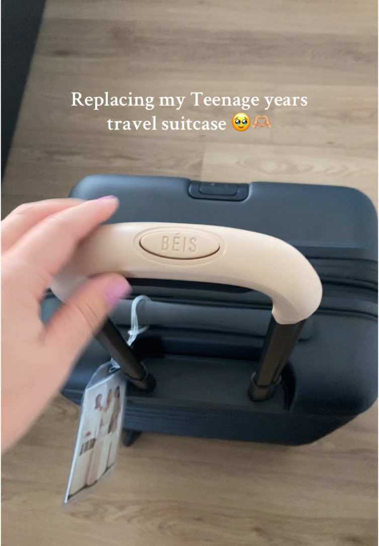 We’ve gone through a lot together #travel #travelsuitcase #beis #beistravel #traveltiktok 