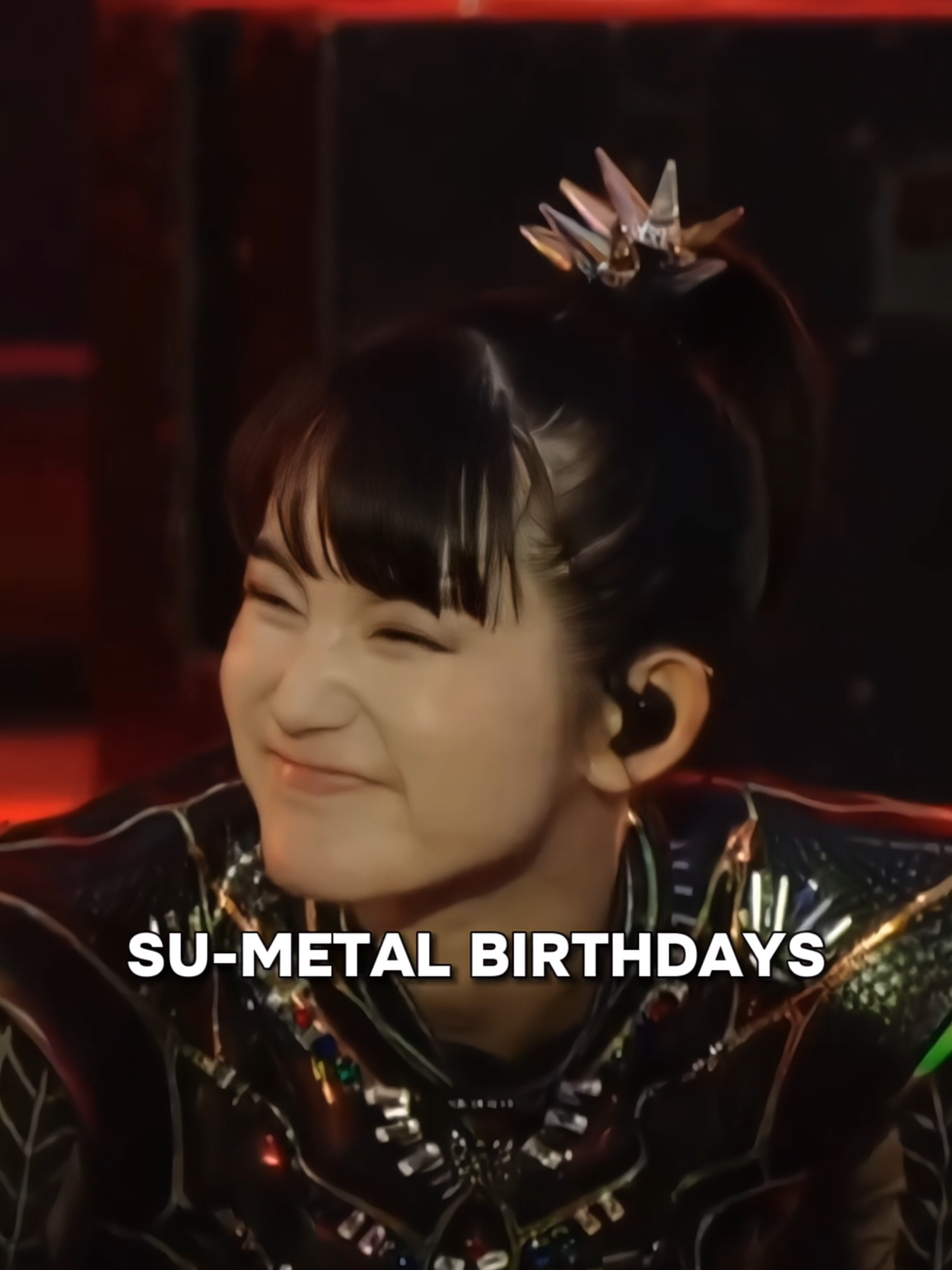 Happy Birthday SU-METAL!! #babymetal #sumetal