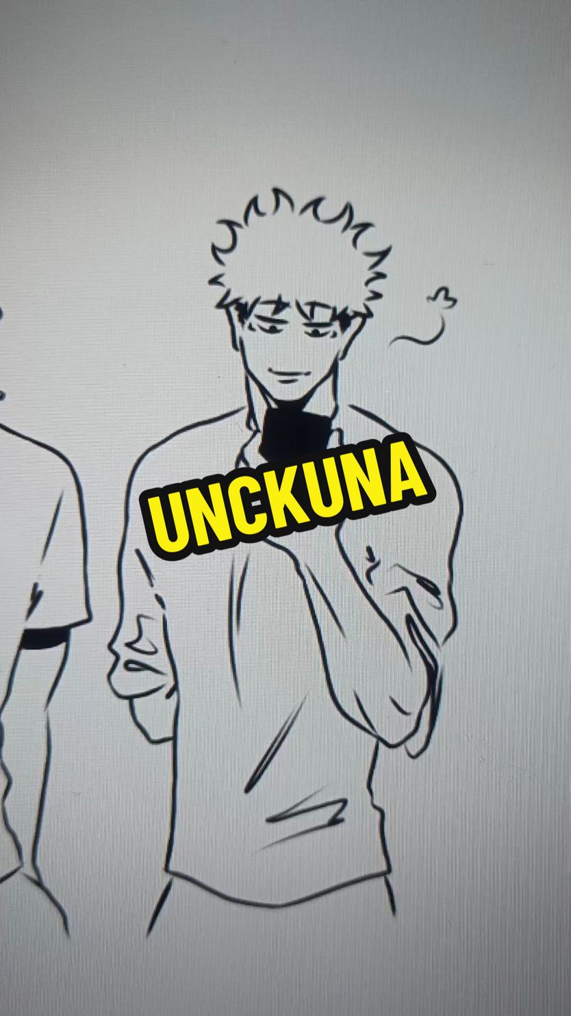 #UNCKUNA not sorry🤭  #sukuna #sukunaryomen #yuji #yuujiitadori #yukoozawa #au #canon #wasthere #random #realshit #jujutsukaisen #jjkfyp #foryoupage #anime #fyp 