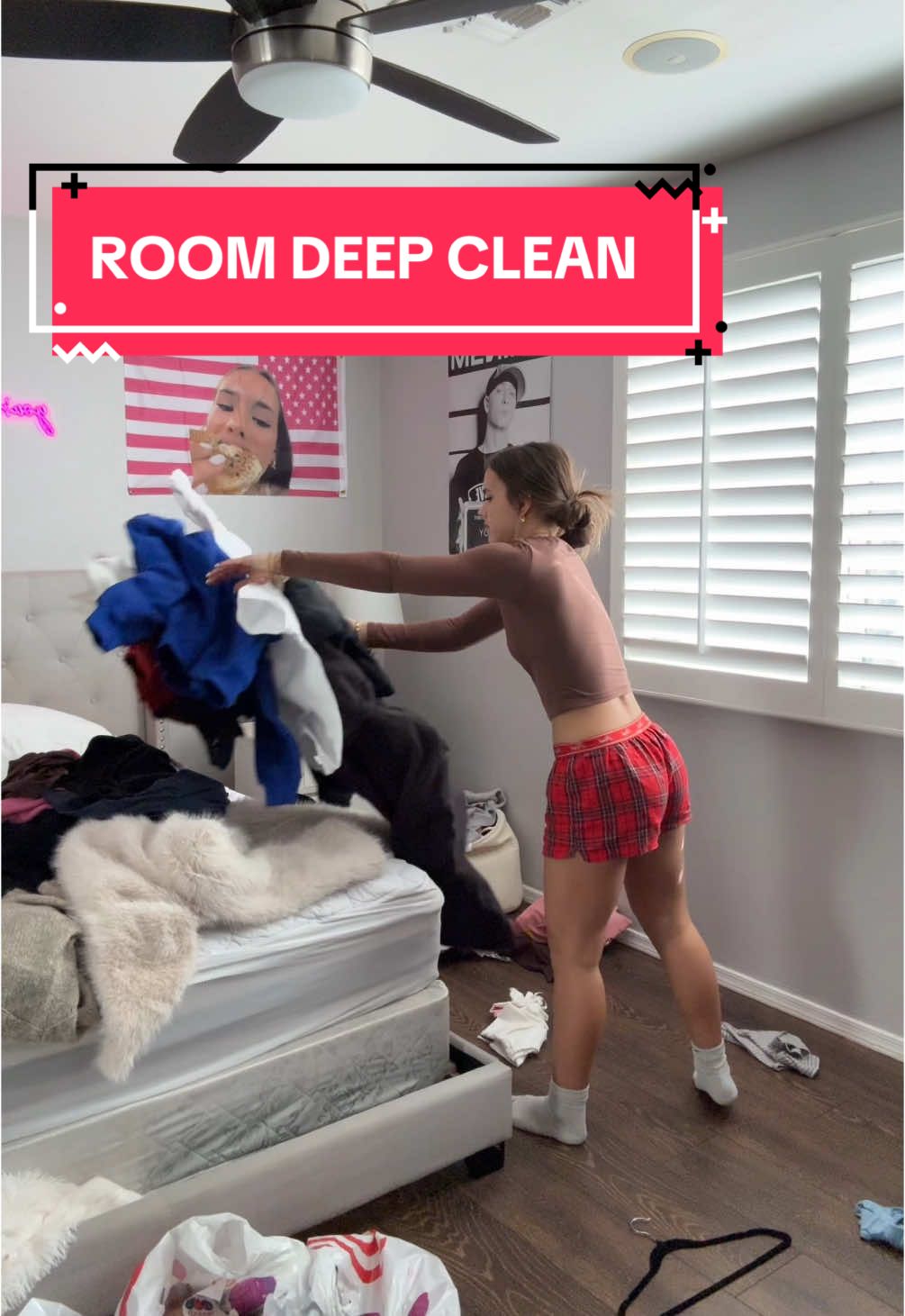 finals week depression room 🧟‍♀️ #deepclean #sundayreset #cleaningroutine #hygienetok #fypシ #finalsweekvibes 