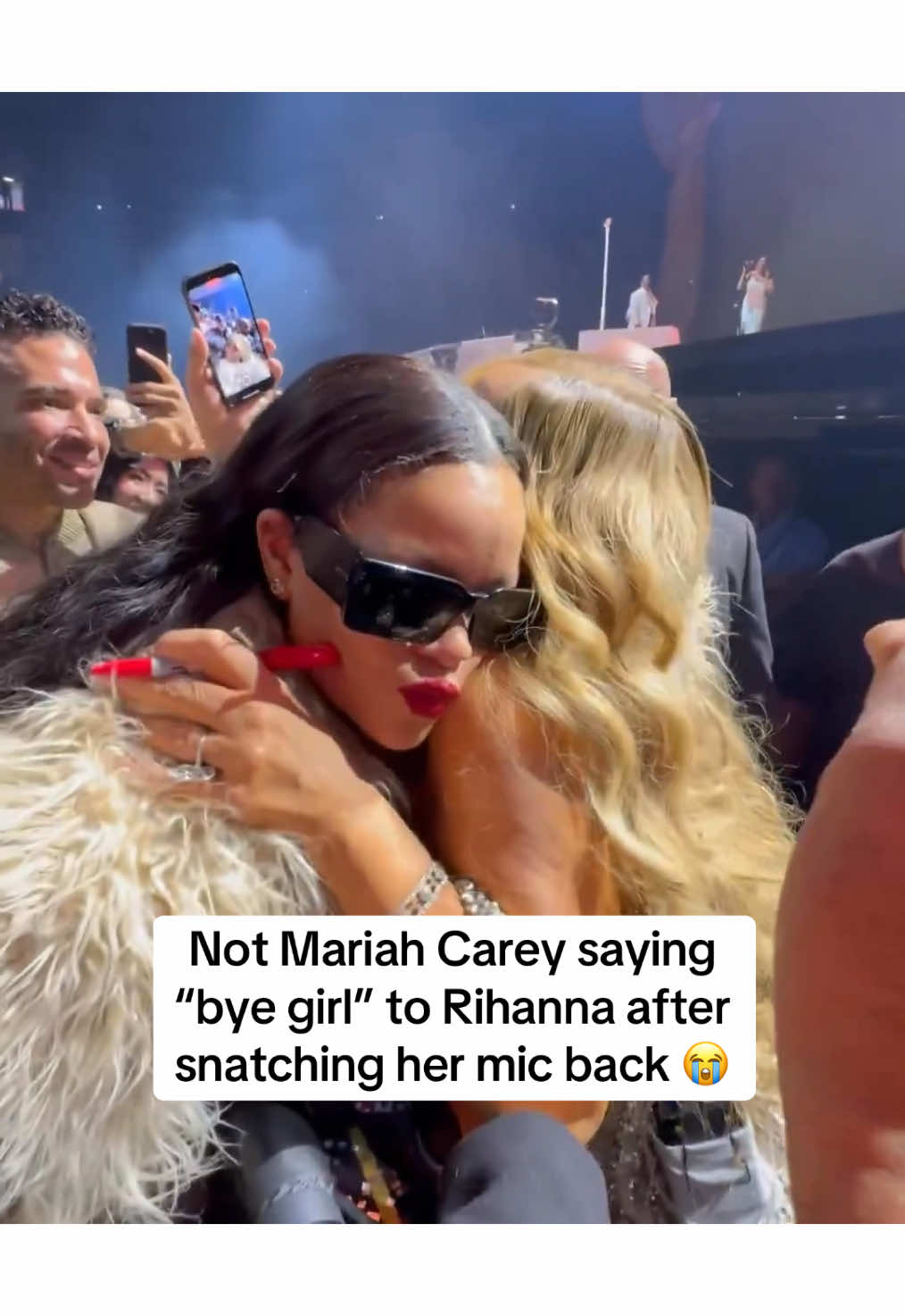 I LOVE THIS FRIENDSHIP 😭 #mariahcarey #rihanna #funny