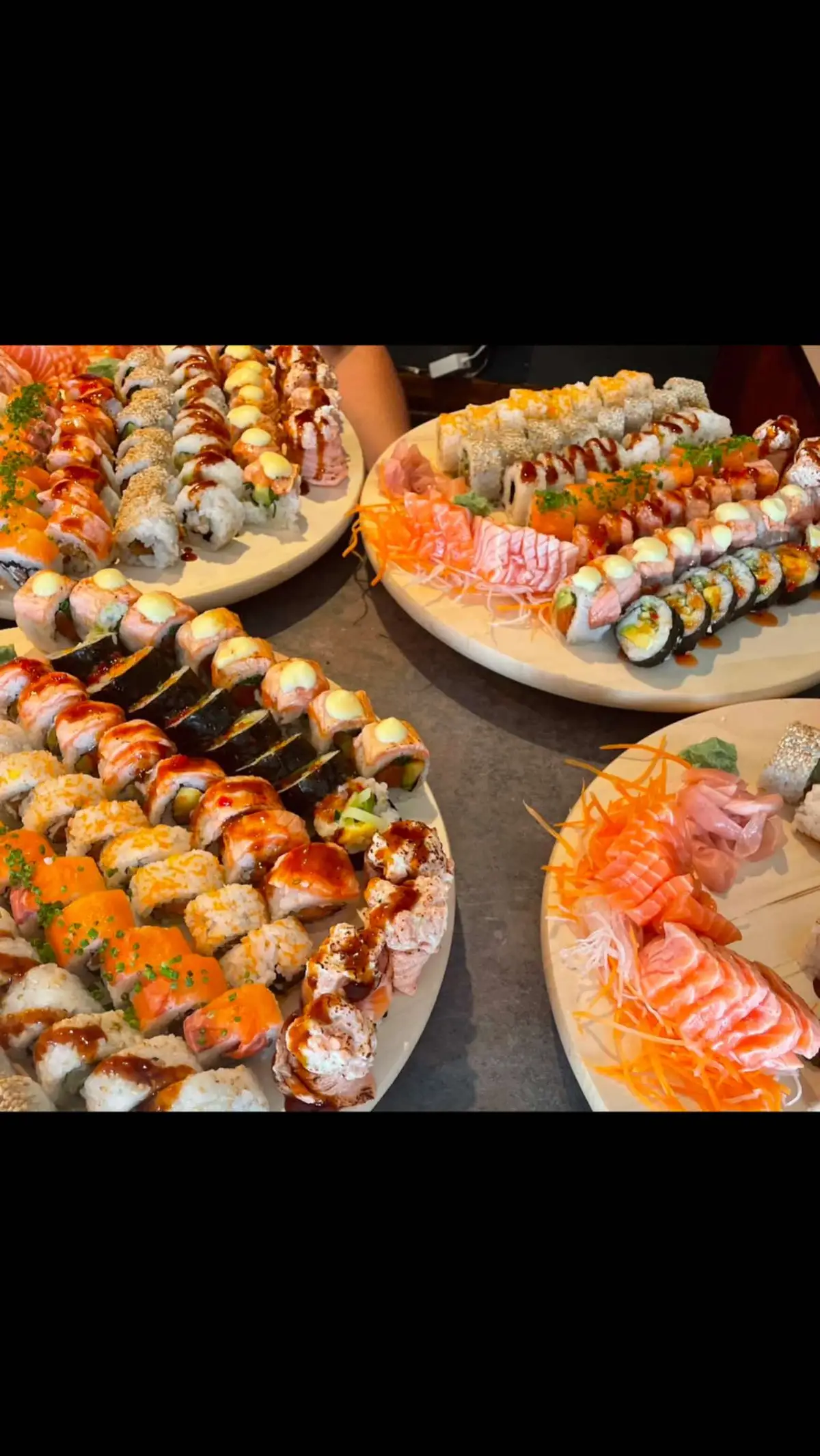 Sushi dump for this month 🫶🍣😋🤤 #sushi #food #cooking #sushiplatter #sushiplatter #sushiroll #restaurant 