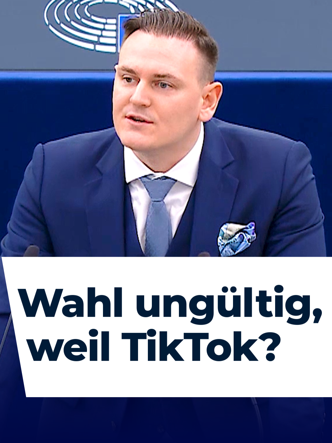 Heute Rumänien, morgen Deutschland? Mit der dreisten Begründung, TikTok hätte die Wähler manipuliert, könnten antidemokratische Eliten überall Wahlen annullieren. Tomasz Froelich (AfD) betont, dass wir uns den rumänischen Wahlskandal nicht gefallen lassen dürfen. Er erkennt aber auch: Der Kampf für die Demokratie schweißt Europas Völker zusammen! #AfD #ESN #EuropaderSouveränenNationen