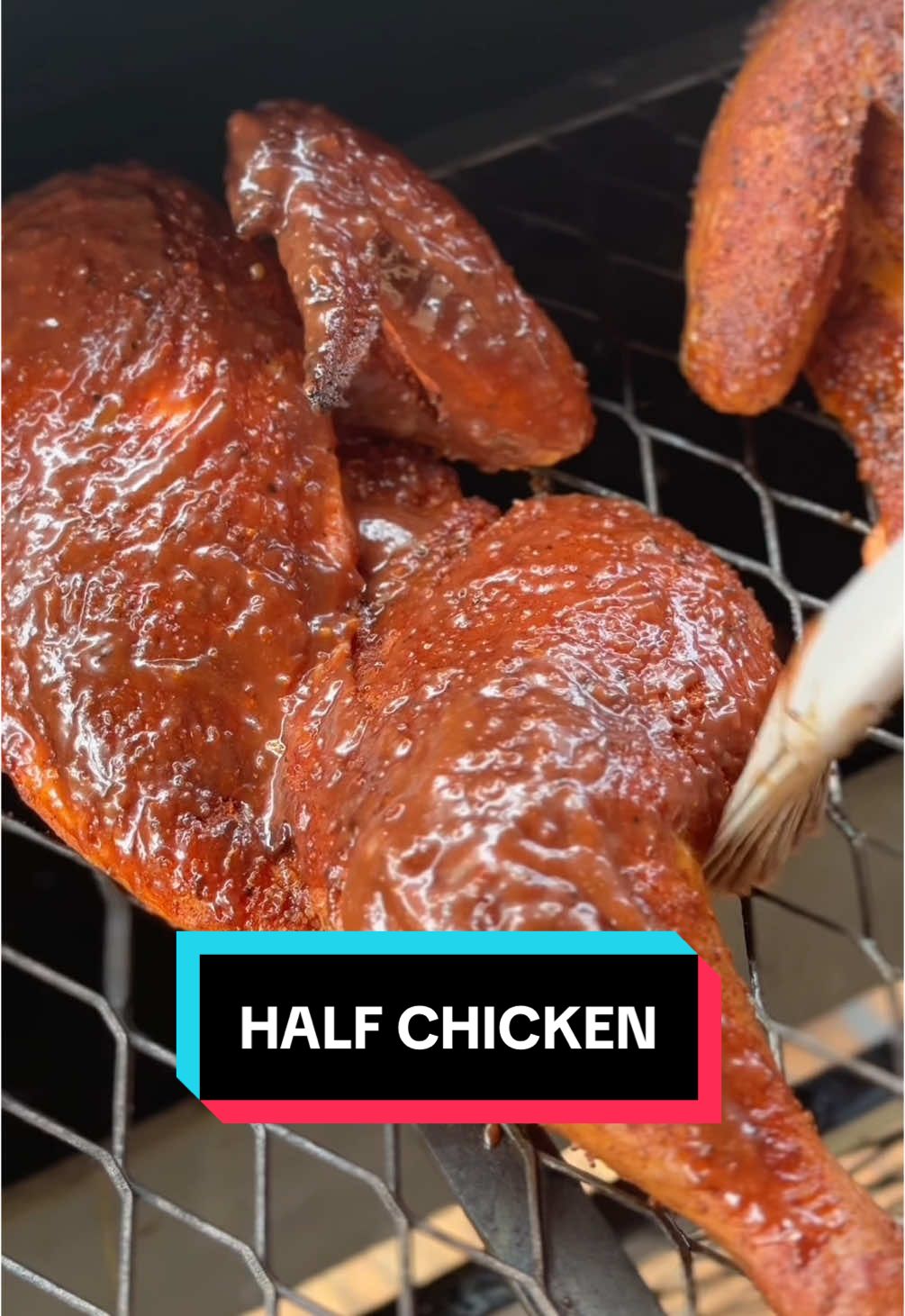 HALF CHICKEN #receita #defumacao #bbq 