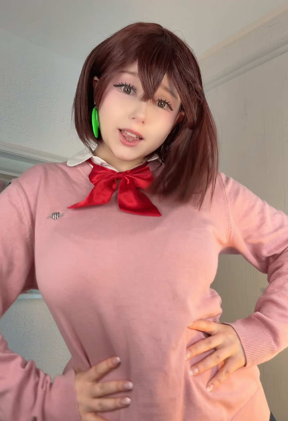 left right left right go momo 🥳 #dandadan #momoayasecosplay #dandadancosplay #cosplay 