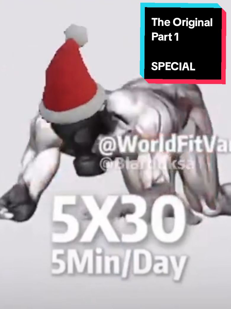 5x30 5Min/Day original video part 1 #workout #Fitness #worldfitvault #original #5x30 #meme