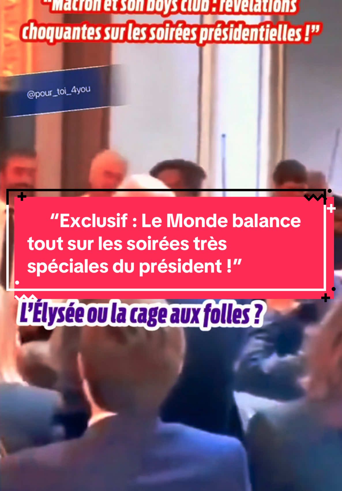 “Exclusif : Le Monde balance tout sur les soirées très spéciales du président !”  #pourtoi4you #macron #scandale #elysee #lemonde #actualite #matignon #gouvernementfrancais 