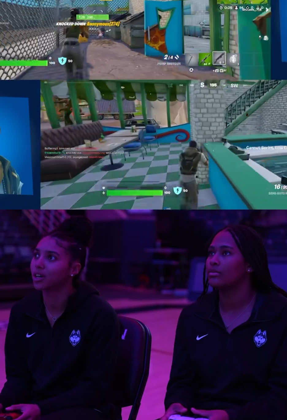 Only been here a couple months and they already got me playing Fortnite OG in Gampel… #EpicPartner 