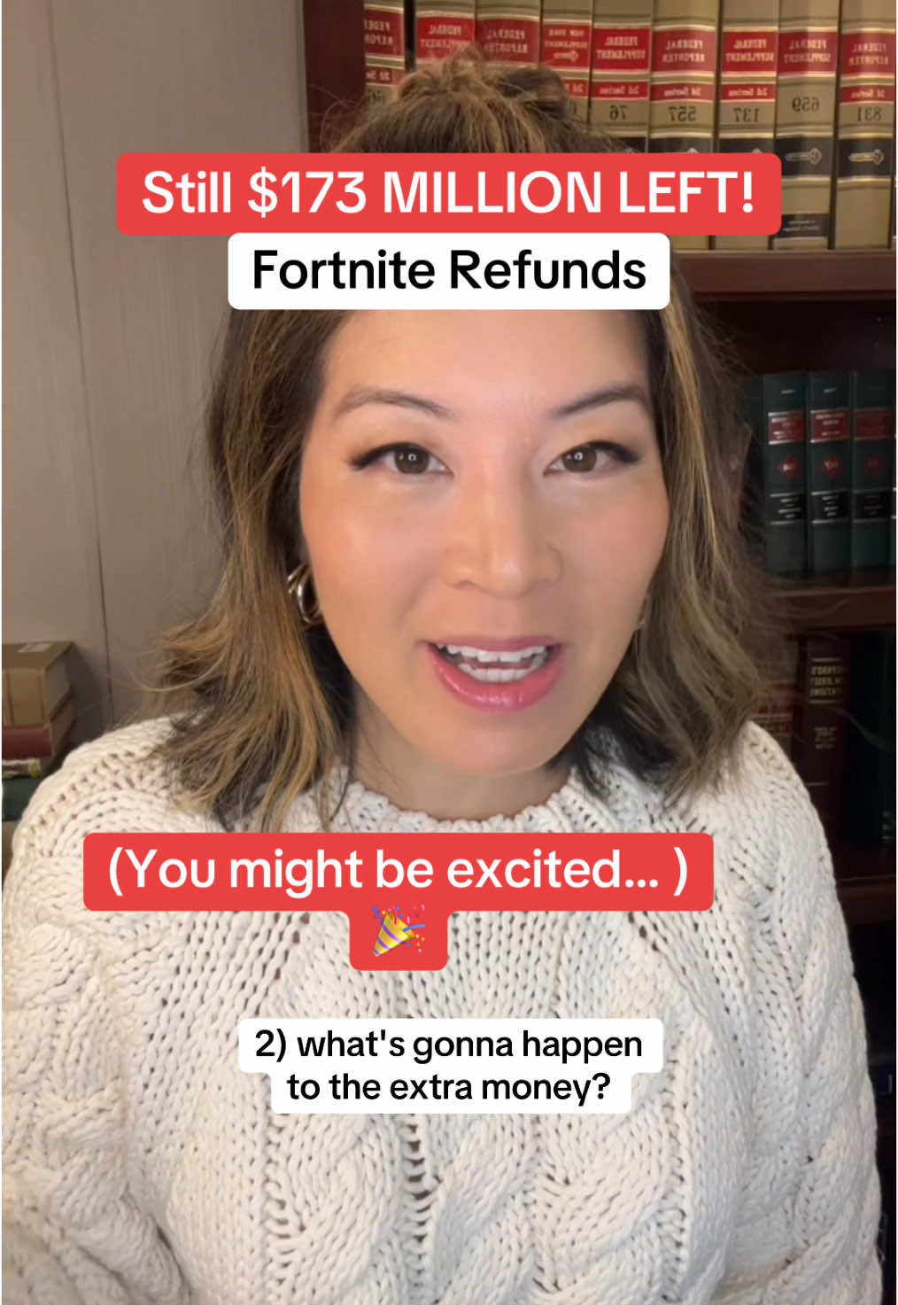 Surprise if you filed already… and still time to file now 🙌🏻 #fortnite #refund #settlement #gamer #fortniteclips #fortnitemom #gamers 