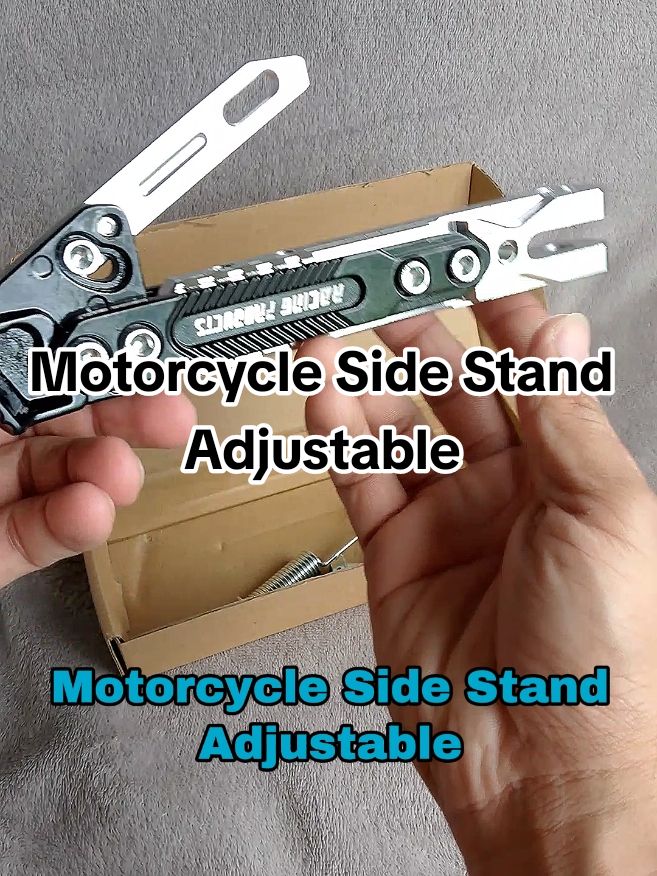 Motorcycle Side Stand Adjustable  #sidestand  #motorcycle  #motorcycleaccessories 