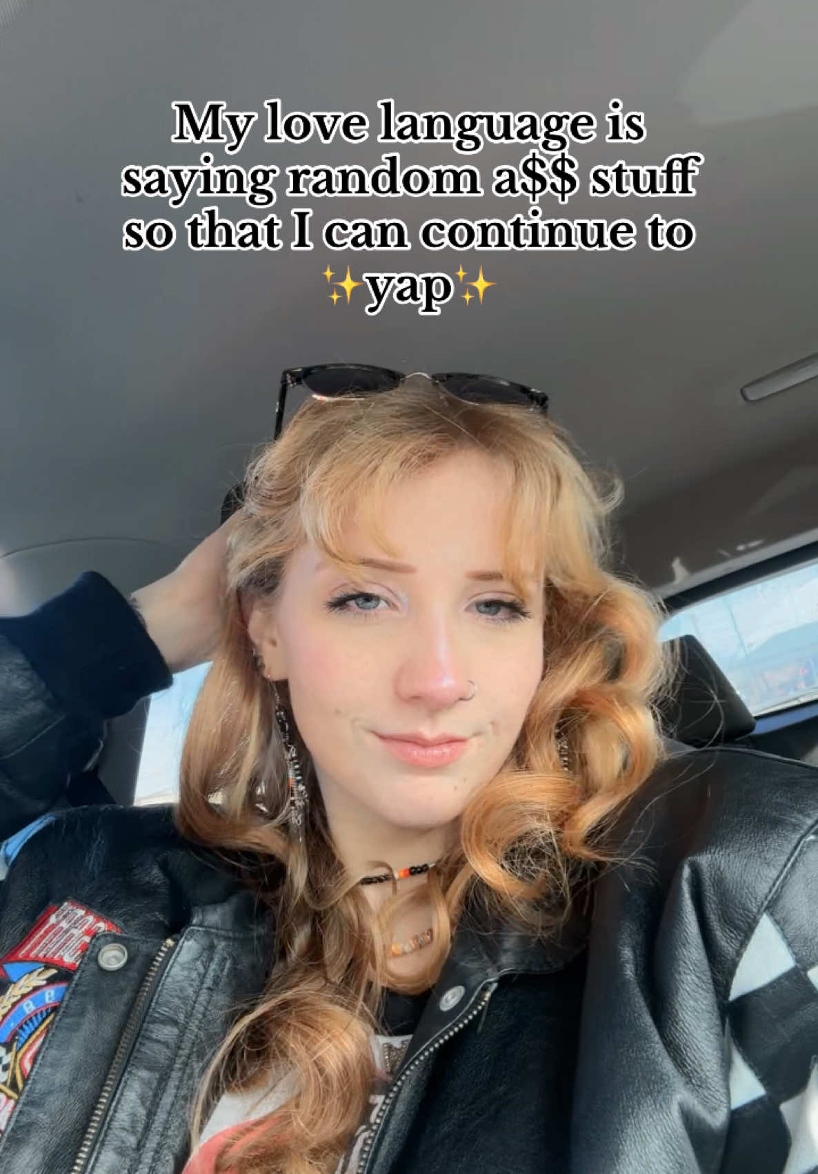 professional yapping is how I got my man honestly 🤷🏼‍♀️🗣️🎙️ #yapping #yap #fyp #lovelanguage #relatable #redhead #blueeyes #trending 