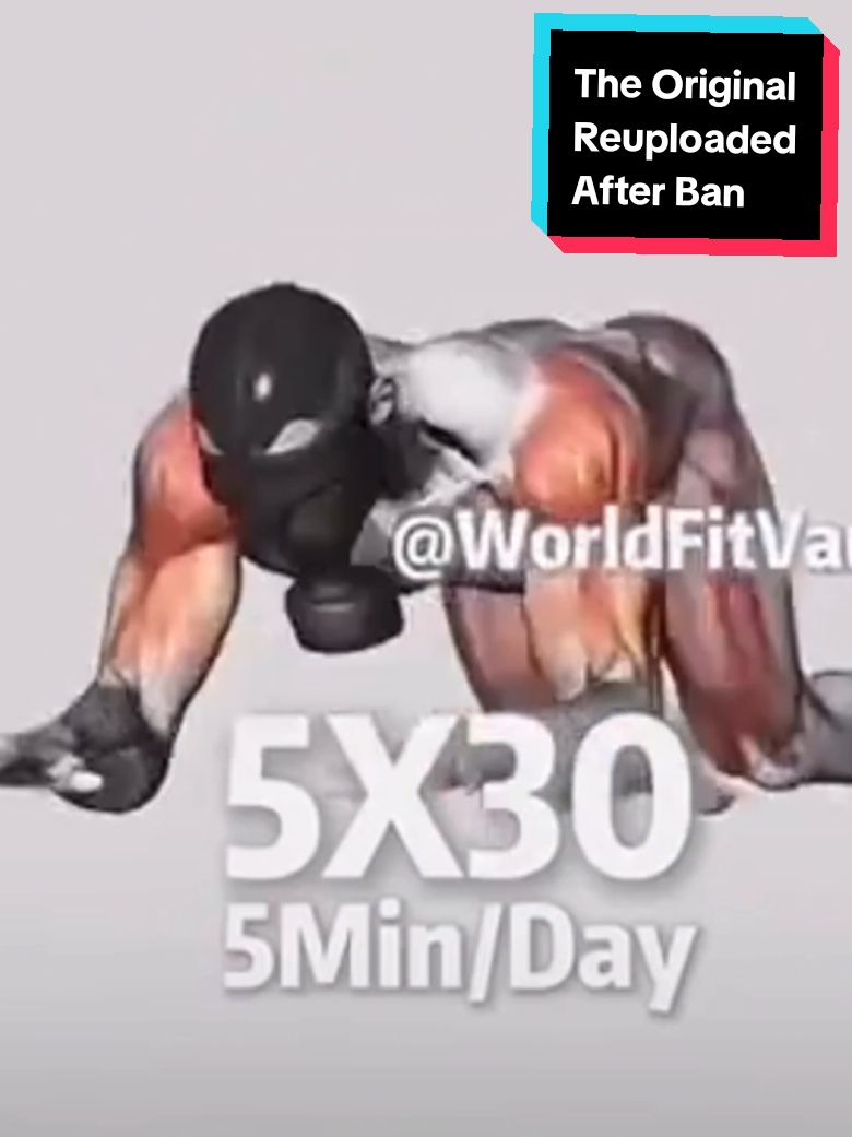 5x30 5Min/Day original video #meme #5x30 #original #worldfitvault #Fitness #workout 