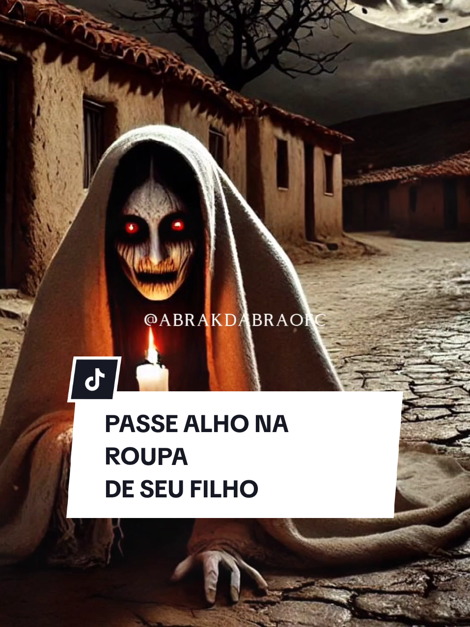 Nunca deixe seu filho fazer isso. . . #lendas #medo #paranormal