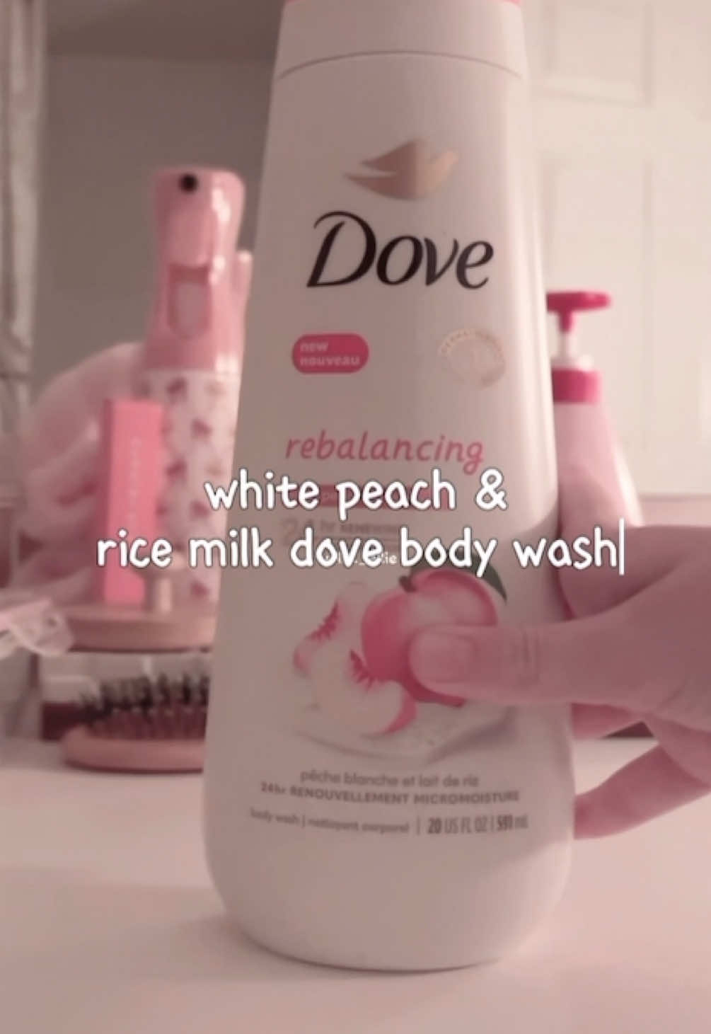 dove body wash review!|| #wonyoungism #pink #fyp #viral #dove #bodywash #review 