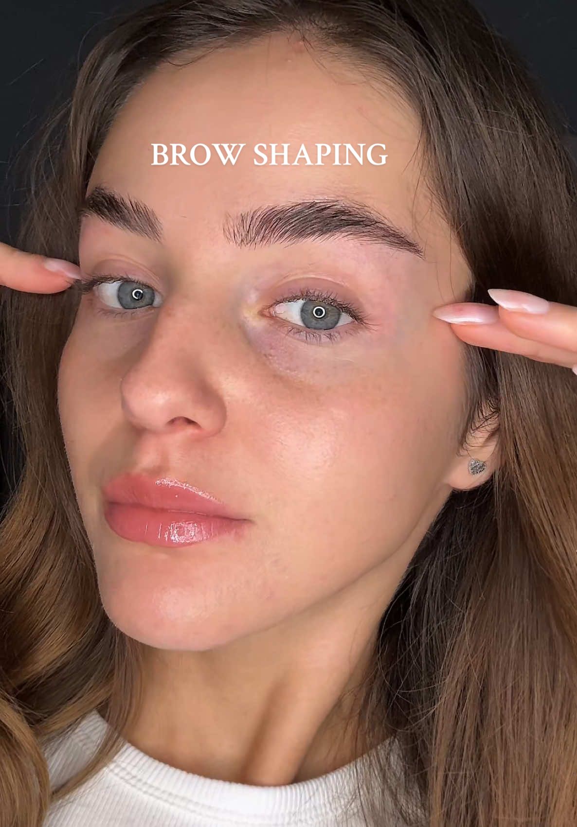 finally after two long months ⭐️ I was planning on using this filter and I feel like it looks gooood 🫧 also this @Rare Beauty eyebrow gel might be the best one I ever tried 🤌🏼  . . #brows #browfilter #browshaping #eyebrows #eyebrowtutorial #browgel #eyebrowshaping 