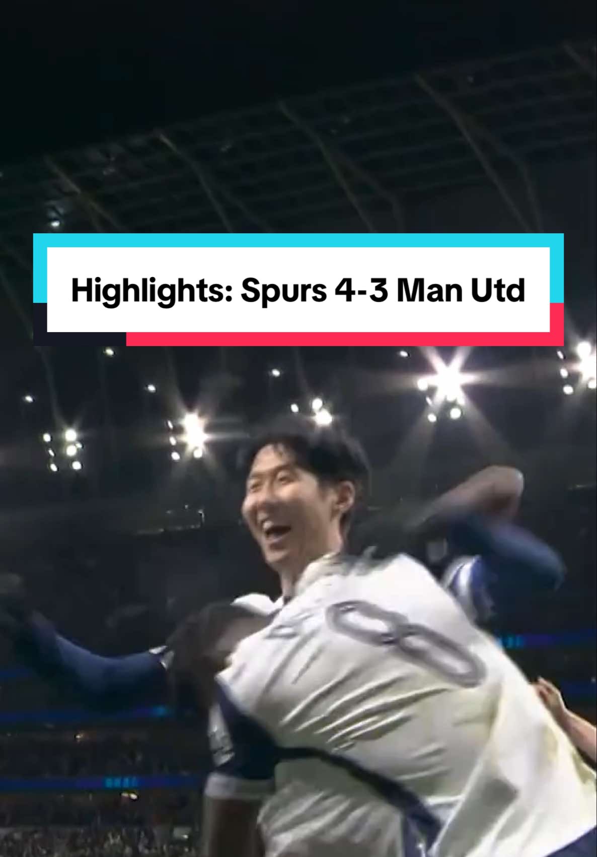 Highlights: Spurs 4-3 Man Utd 📺