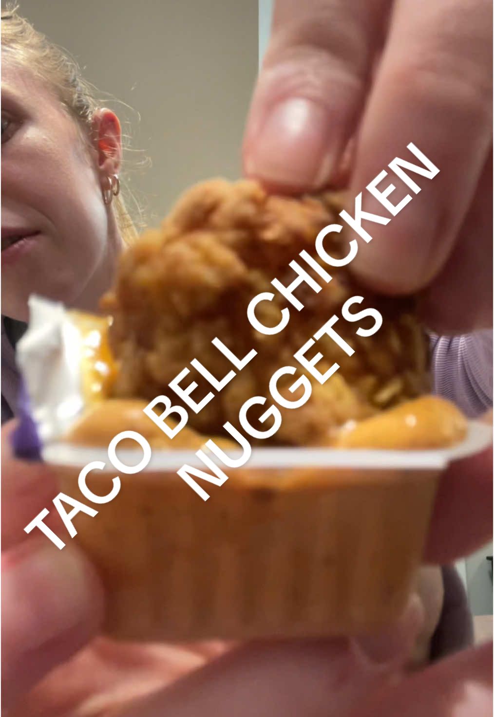 Taco Bell chicken nuggets + other assorted items! PS- its the crispy cantina chicken quesadilla not taco. #tacobell #chickennuggets #tacobellchickennuggets #hiddenvalleyranch #fiestapotatoes #bajablast #fyp #fypシ 