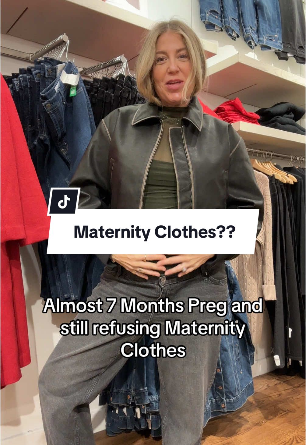 Pregnacy life #maternityfashion #pregnancytiktok #pregnancystyle #gap 