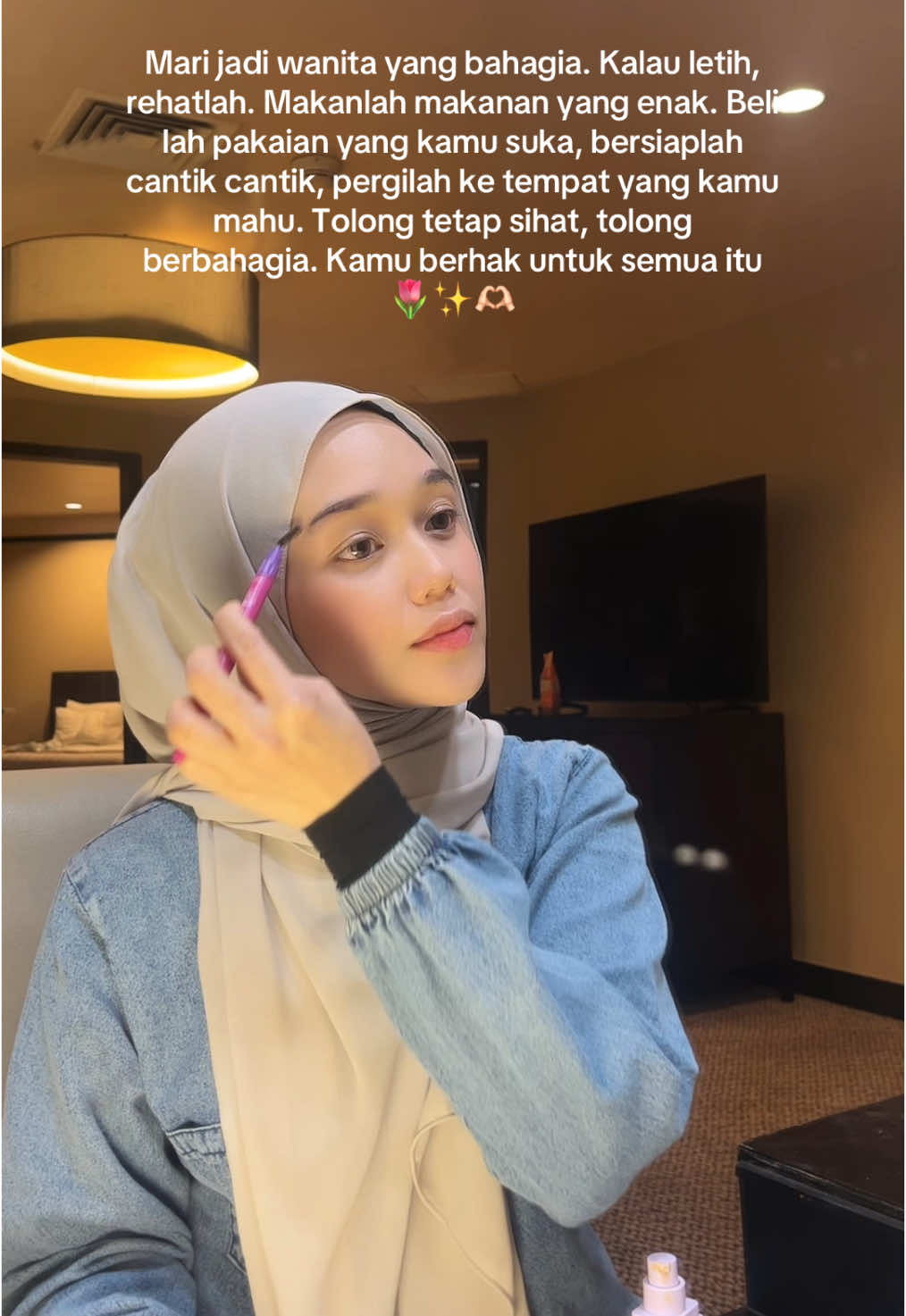 Untuk semua wanita hebat, tahniah sebab dah berjuang sejauh ini. Berbahagialah sebab awak berhak utk semua itu ❤️