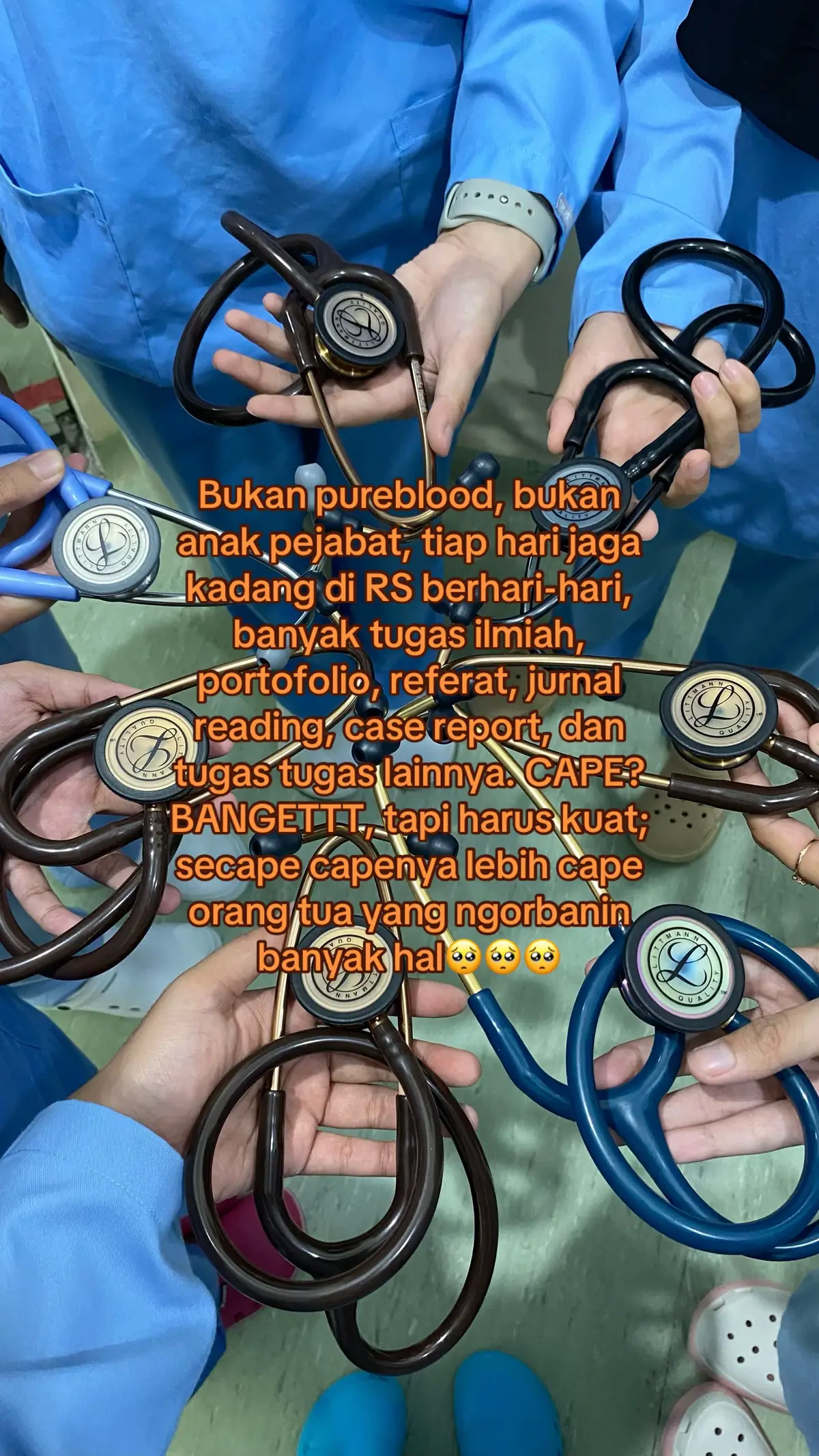 semangat dikit lagiii .. kita usahakan gelar dr ituu🥺🥺🥺 #fypシ #fypage #viraltiktok #dokter #medicalstudent #foryou #kedokteran 