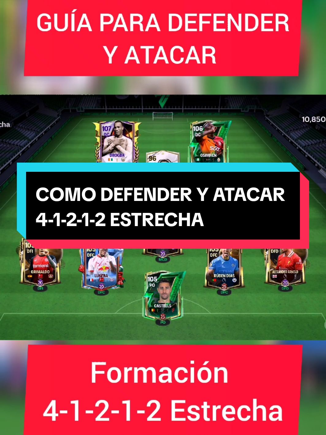 Guía para aprender a #defender y #ataque con la #formacion #4_1_2_1_2 #estrecha en #fcmobile #eafcmobile #fcmobile24 #eafcmobile24 #paratiiiiiiiiiiiiiiiiiiiiiiiiiiiiiii #fyp #xyzcba #top #mejores #guia #viral_video #mejores 