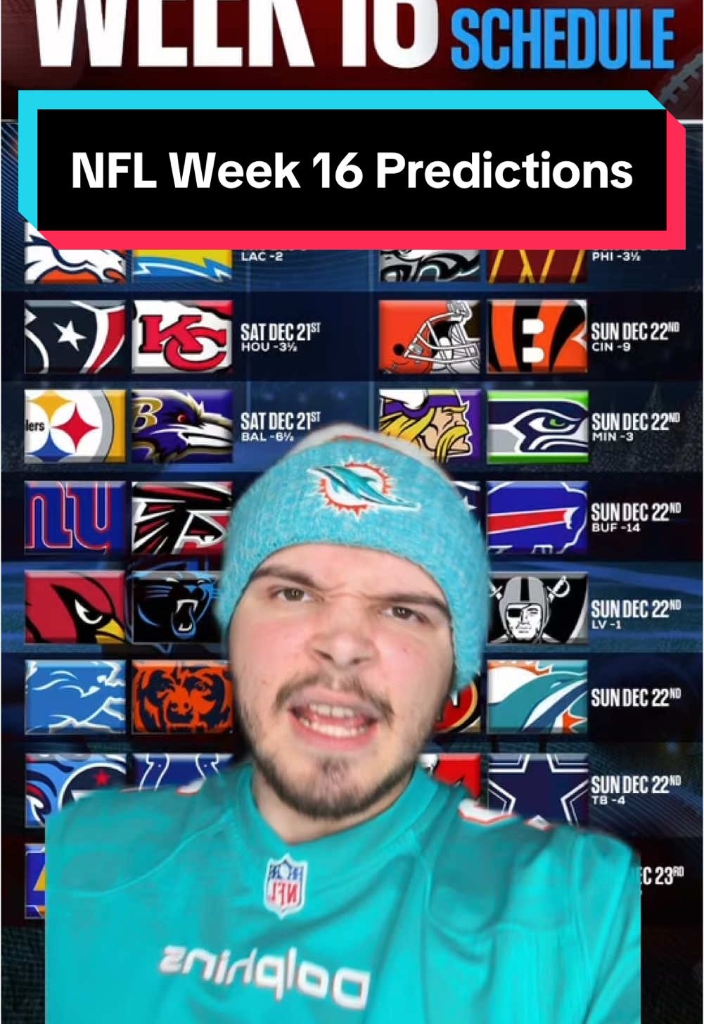 NFL Week 16 Predictions #NFL #nflfootball #nfltrending #nflviral #trending #nflpredictions 