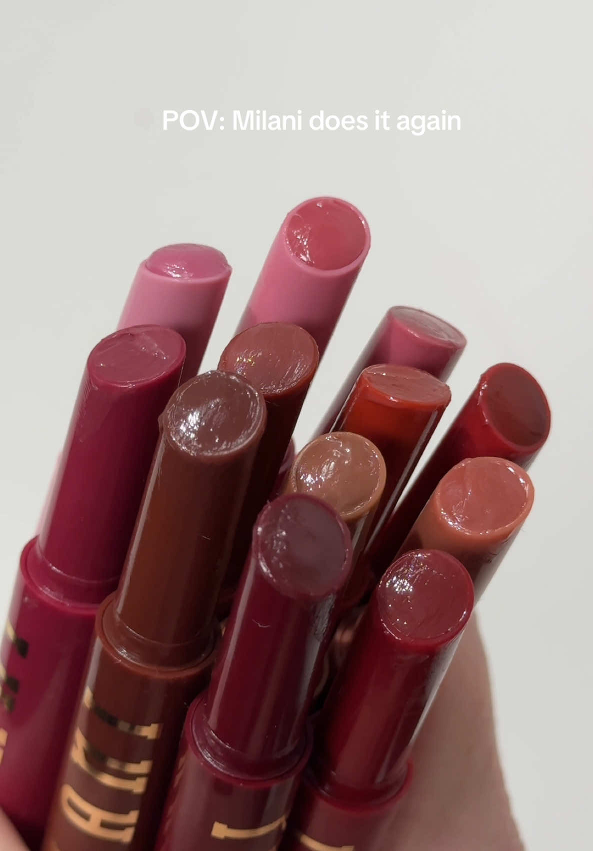 POV: Milani does it again - my newest lip obsession #milanicosmetics #lipglosses #plumplips #glossylips #drugstoremakeup #ultahaul @Milani Cosmetics 