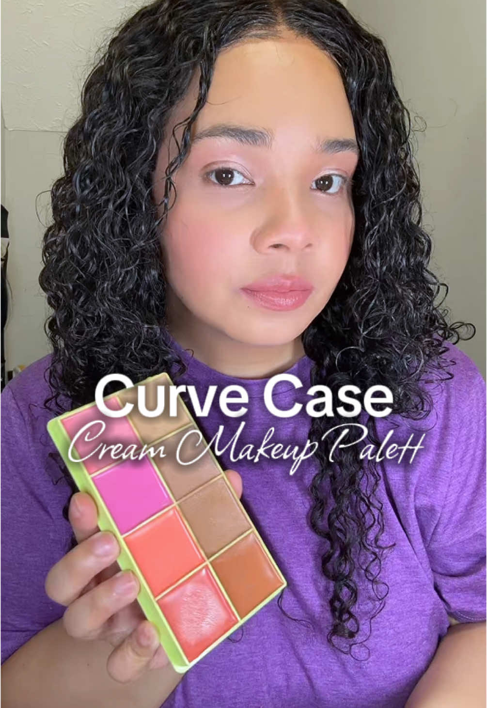 Curve Case Cream Makeup Palett #creammakeup #curvecase #makeup #maquillaje 