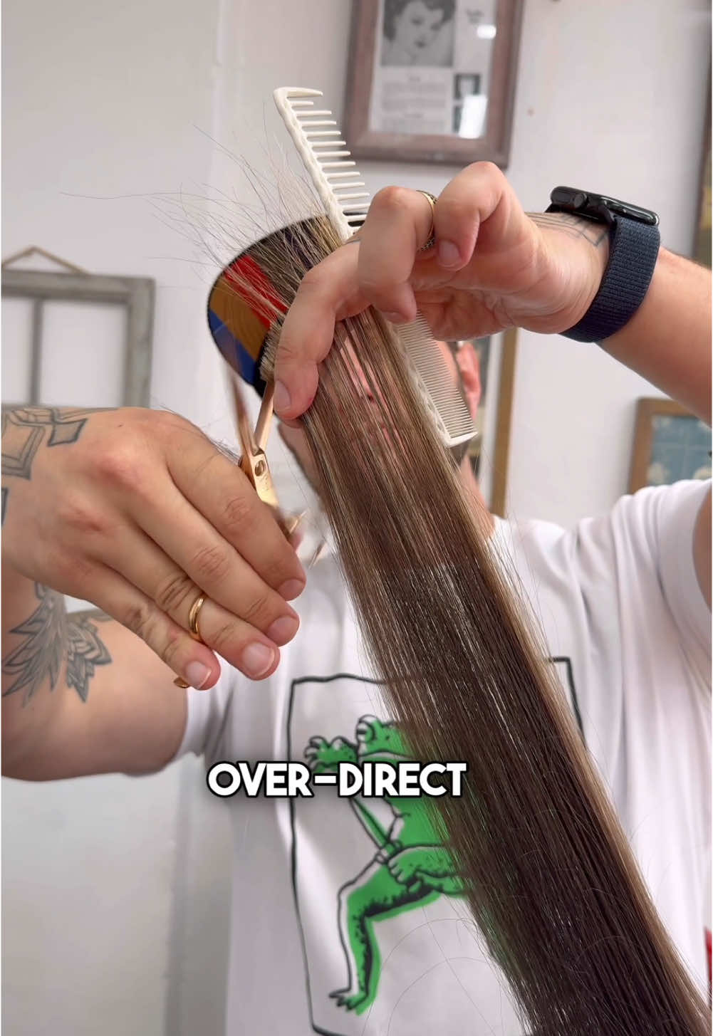 Layers for fine low density cleints #hairtok #fancyhairdresser #layers 