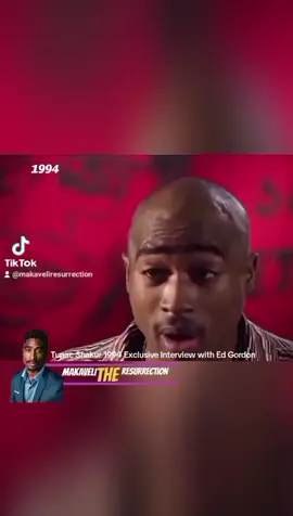 Tupac Shakur's 1994 Exclusive Interview with Ed Gordon @Makaveli The Resurrection #2pac #interview #foryou 