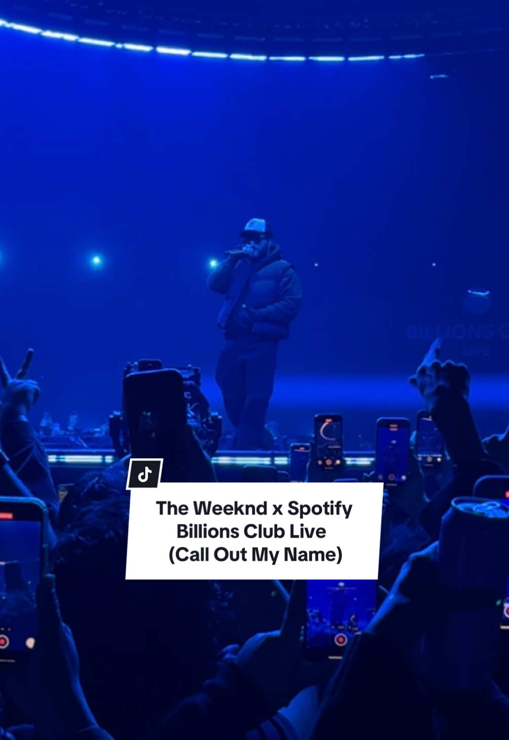 @The Weeknd could not have picked a more iconic song to open with. Saw lots of comments saying the crowd was not loud enough but let me tell you we were LOUD Thank you for this unforgettable experience @Spotify🙏🏻🙏🏻 #spotify #theweeknd #billionsclub #losangeles #billionsclubspotify 