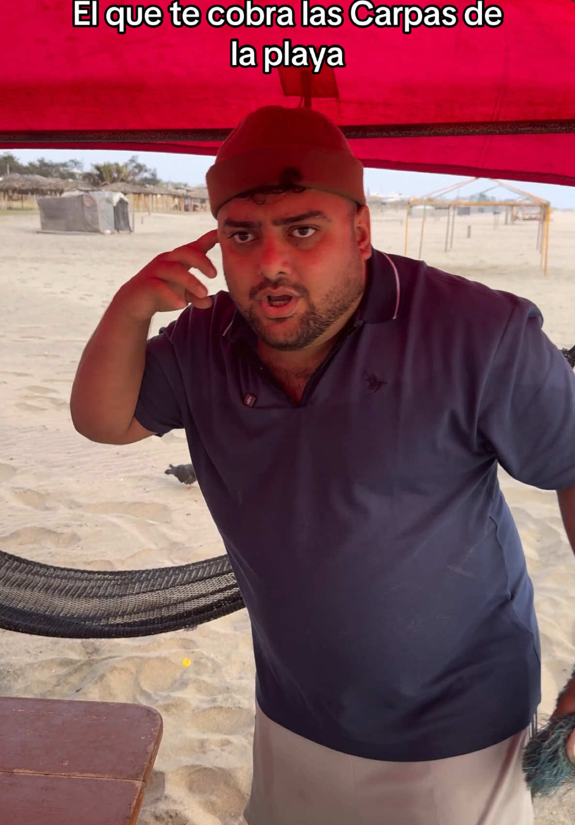 El que te cobra las carpas de la playa… #jonino #parati #viral 