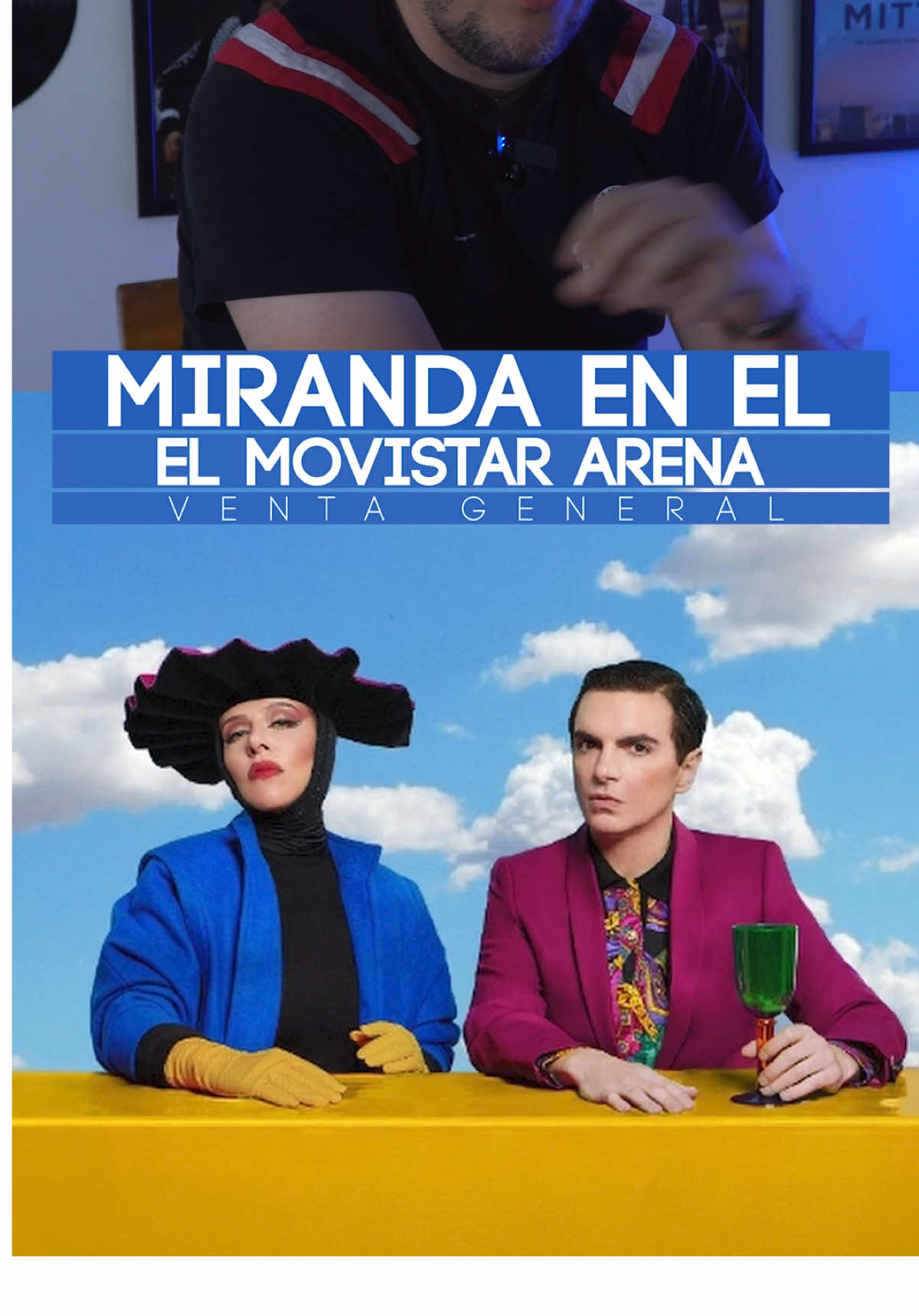 Así sería el show de Miranda en el Movistar Arena y habilitada la venta general 👀 ¿van a ir? #miranda #mirandaargentina #don #movistararena 